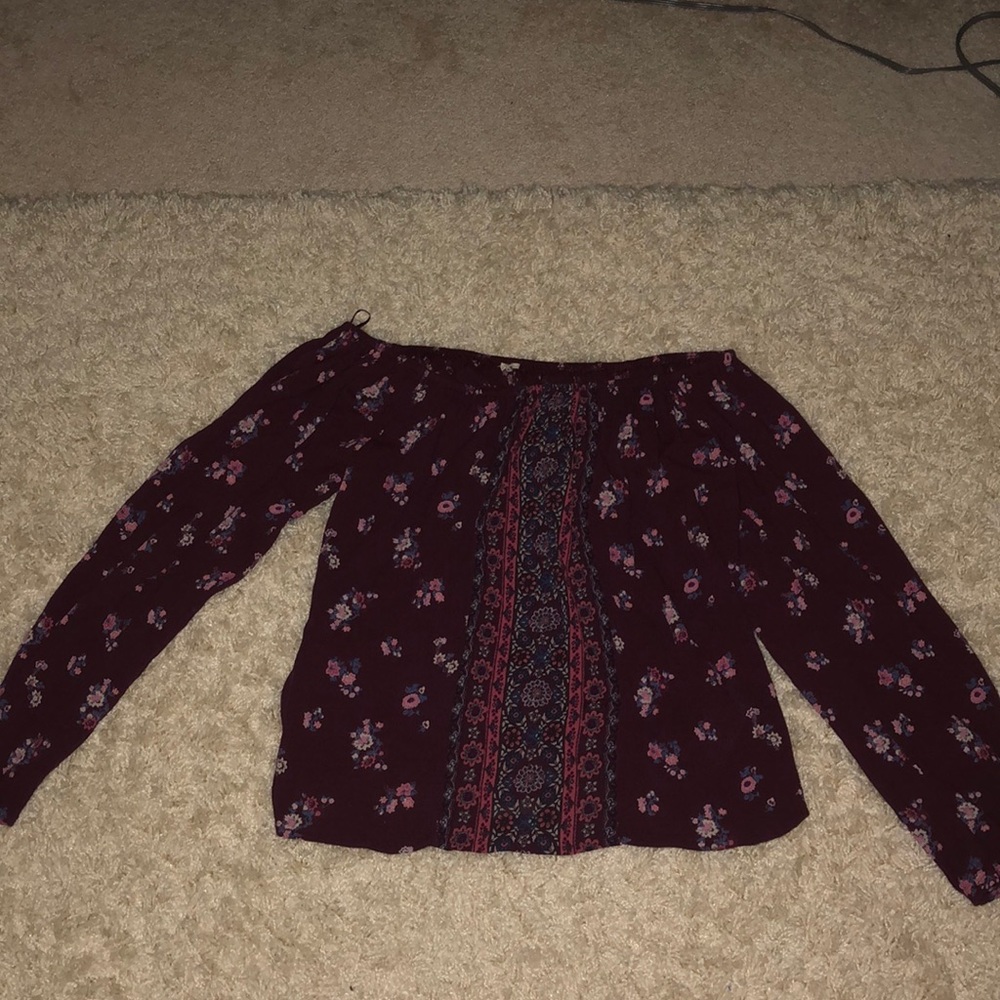 Hollister cold shoulder top